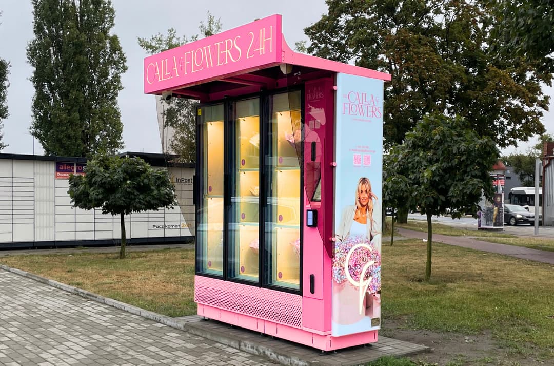 Kwiatomaty — nowoczesny sposób na sprzedaż bukietów 24/7