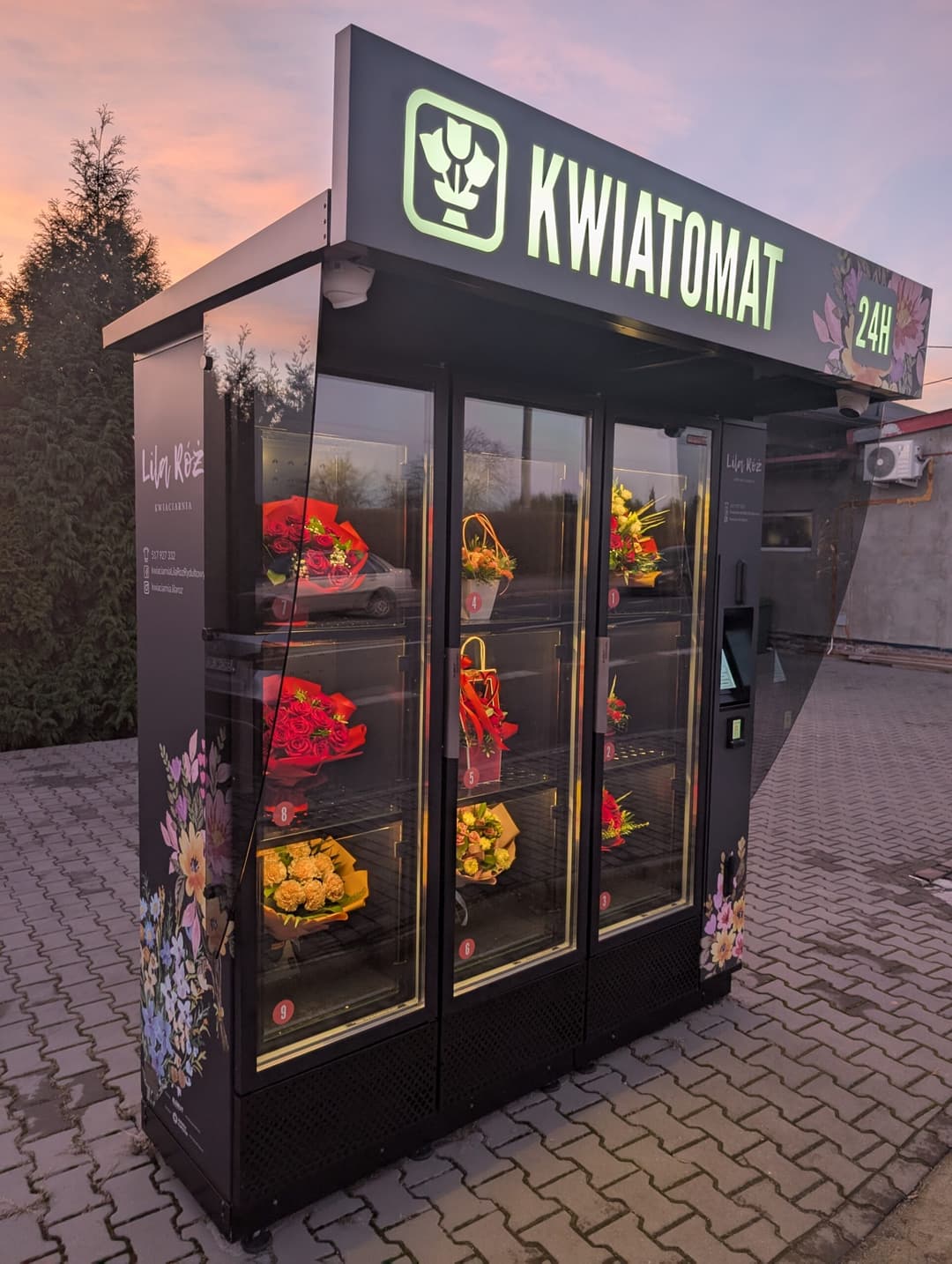 Finansowanie i rentowność Kwiatomatu